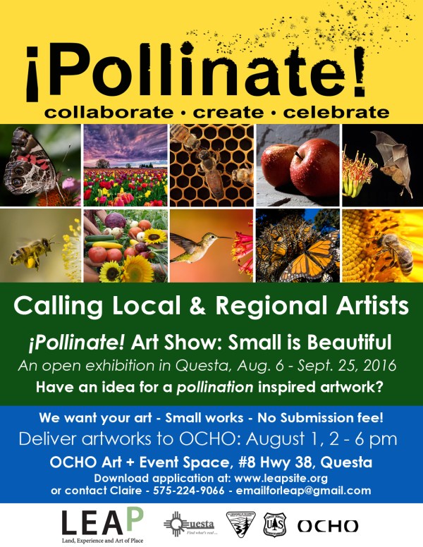Pollinate Call to Artists Poster